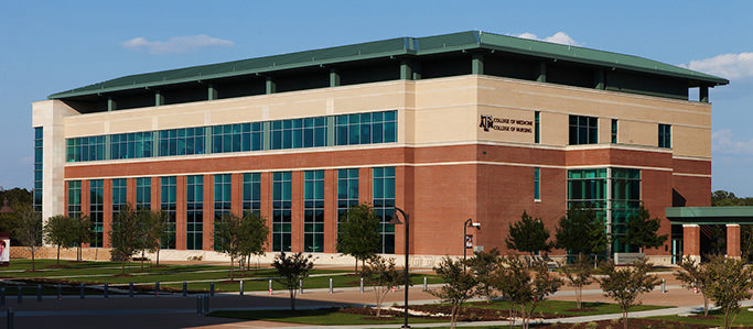 Health Professionals Education Building on the Bryan campus