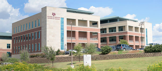 Medical Research and Education Building on the Bryan campus
